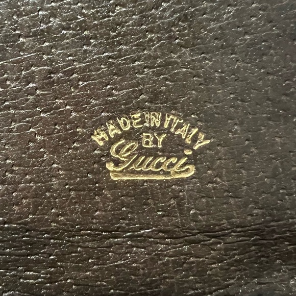 Authentic Gucci Vintage Trifold Long Wallet - GUC - Picture 7 of 10